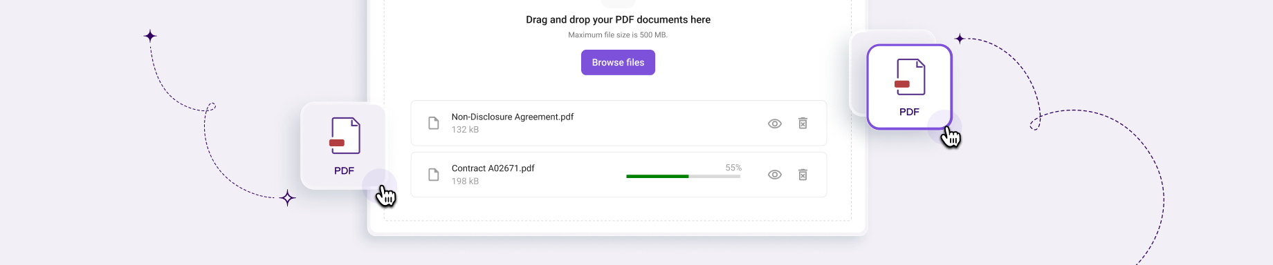 uploading multiple documents